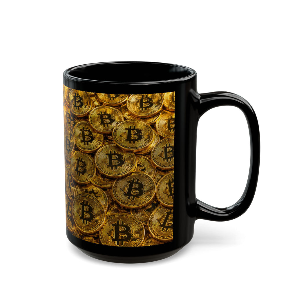 The Bitcoin King™ — Luxury Crypto Wealth Mug by The Fugly Mugly™