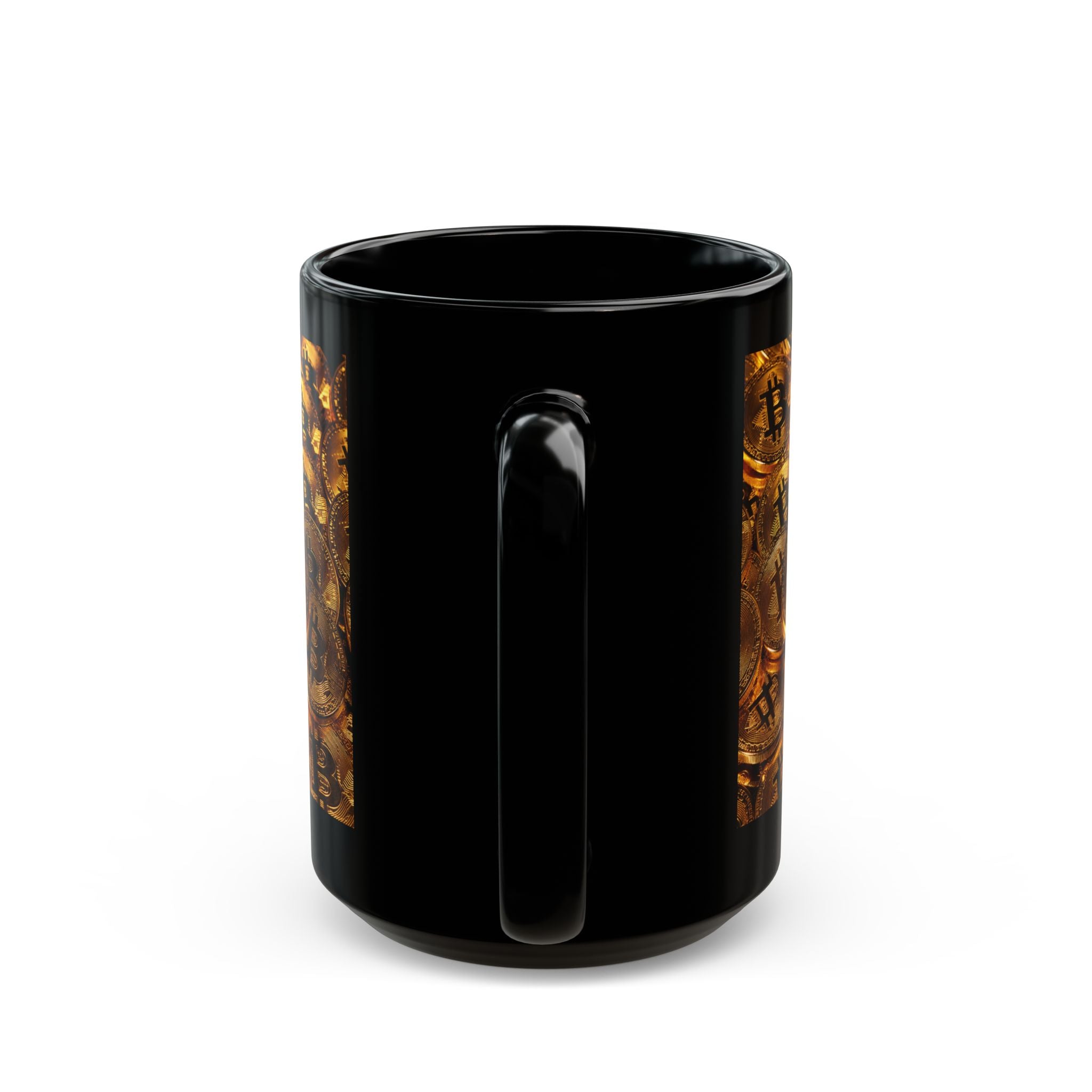 The Bitcoin King™ — Luxury Crypto Wealth Mug by The Fugly Mugly™