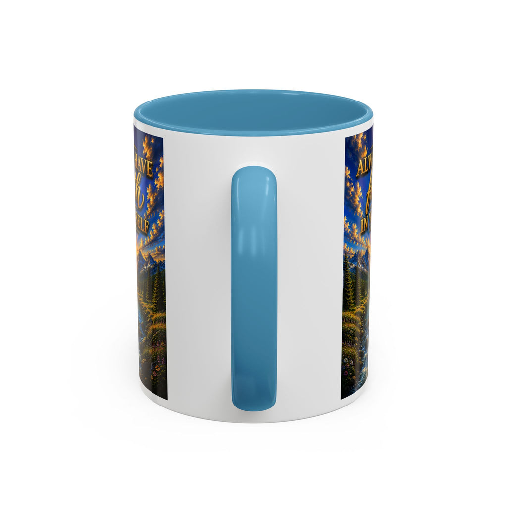 Always Have Faith in Yourself™ | Luxury Inspirational Sunrise Coffee Mug | Premium Motivational Ceramic Mug