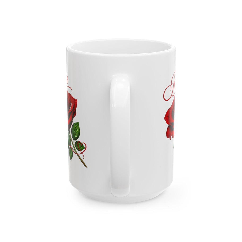 Rosie – A Name That Blossoms with Joy, Compassion & Endless Love – White Mug