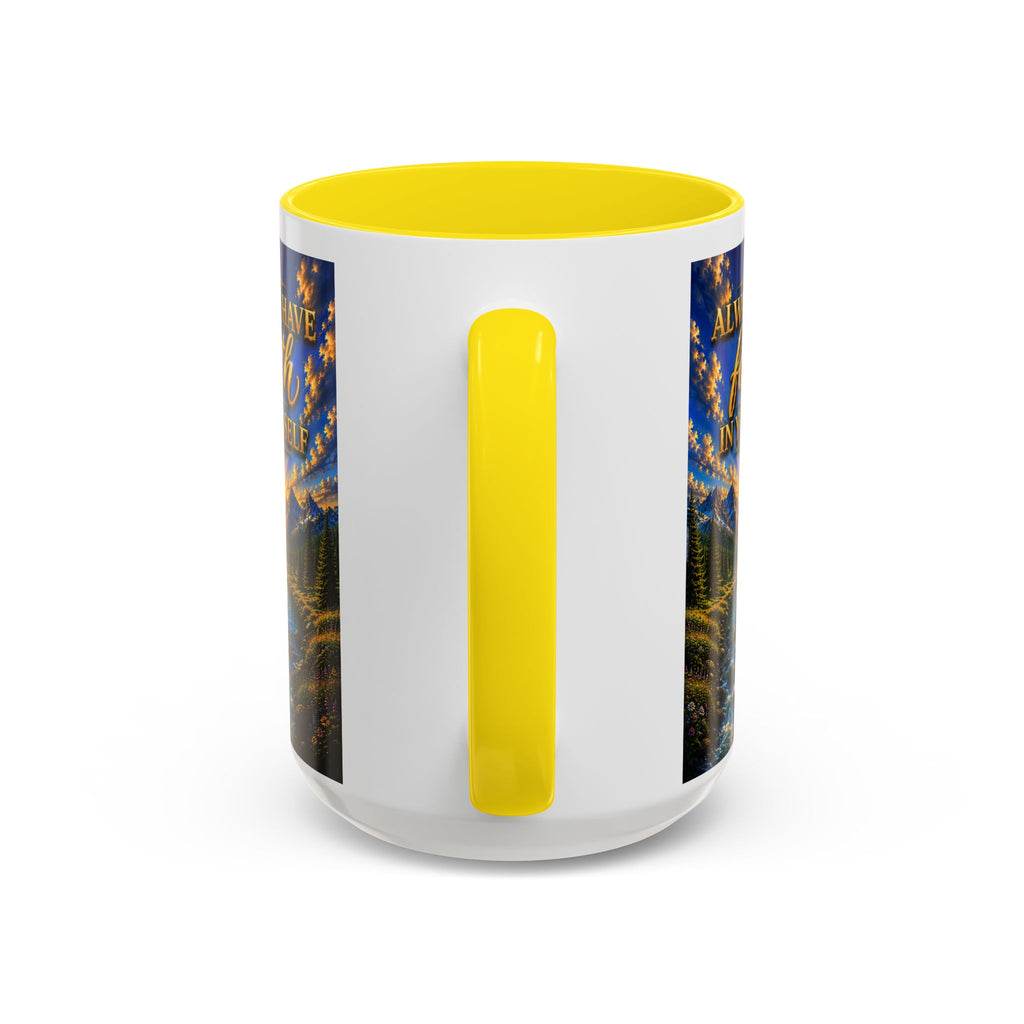 Always Have Faith in Yourself™ | Luxury Inspirational Sunrise Coffee Mug | Premium Motivational Ceramic Mug