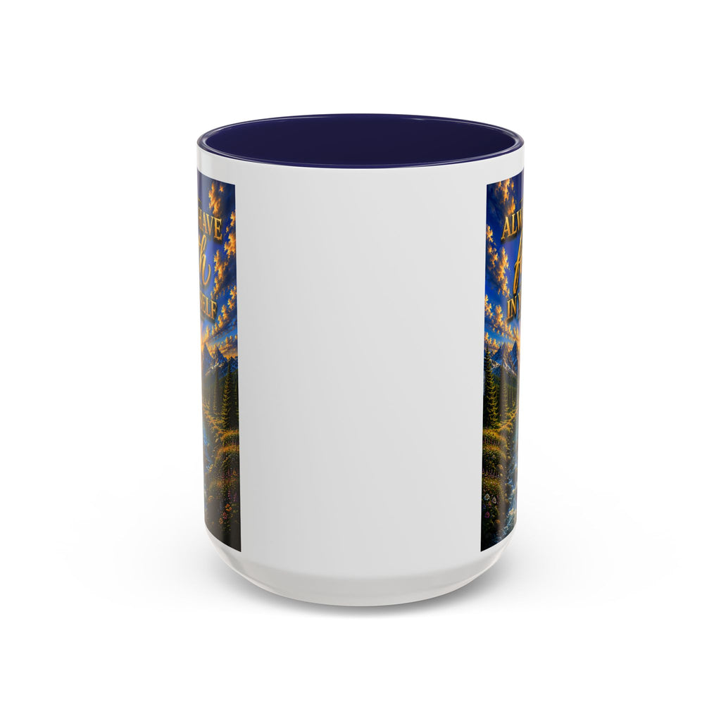 Always Have Faith in Yourself™ | Luxury Inspirational Sunrise Coffee Mug | Premium Motivational Ceramic Mug