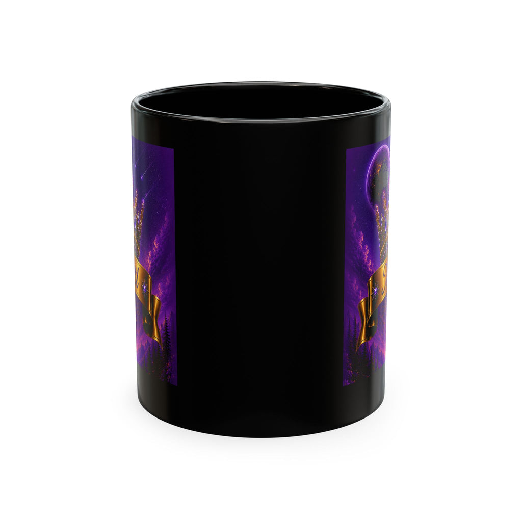 Xochitl – The Purple Crown of Destiny™ | Personalized Royal Crown Luxury Mug | Premium Purple Ceramic Coffee Mug | Custom Name Gift for Her | Elegant Fantasy Keepsake