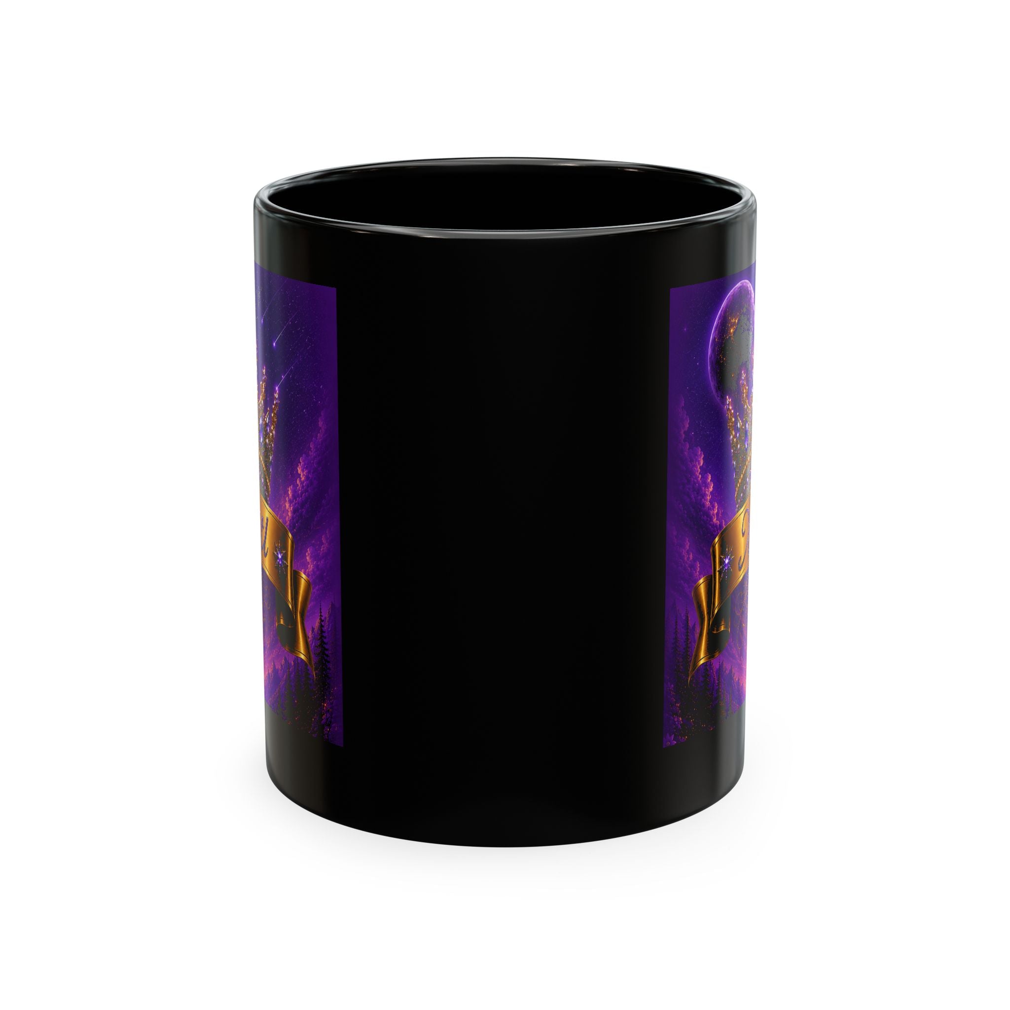 Xochitl – The Purple Crown of Destiny™ | Personalized Royal Crown Luxury Mug | Premium Purple Ceramic Coffee Mug | Custom Name Gift for Her | Elegant Fantasy Keepsake