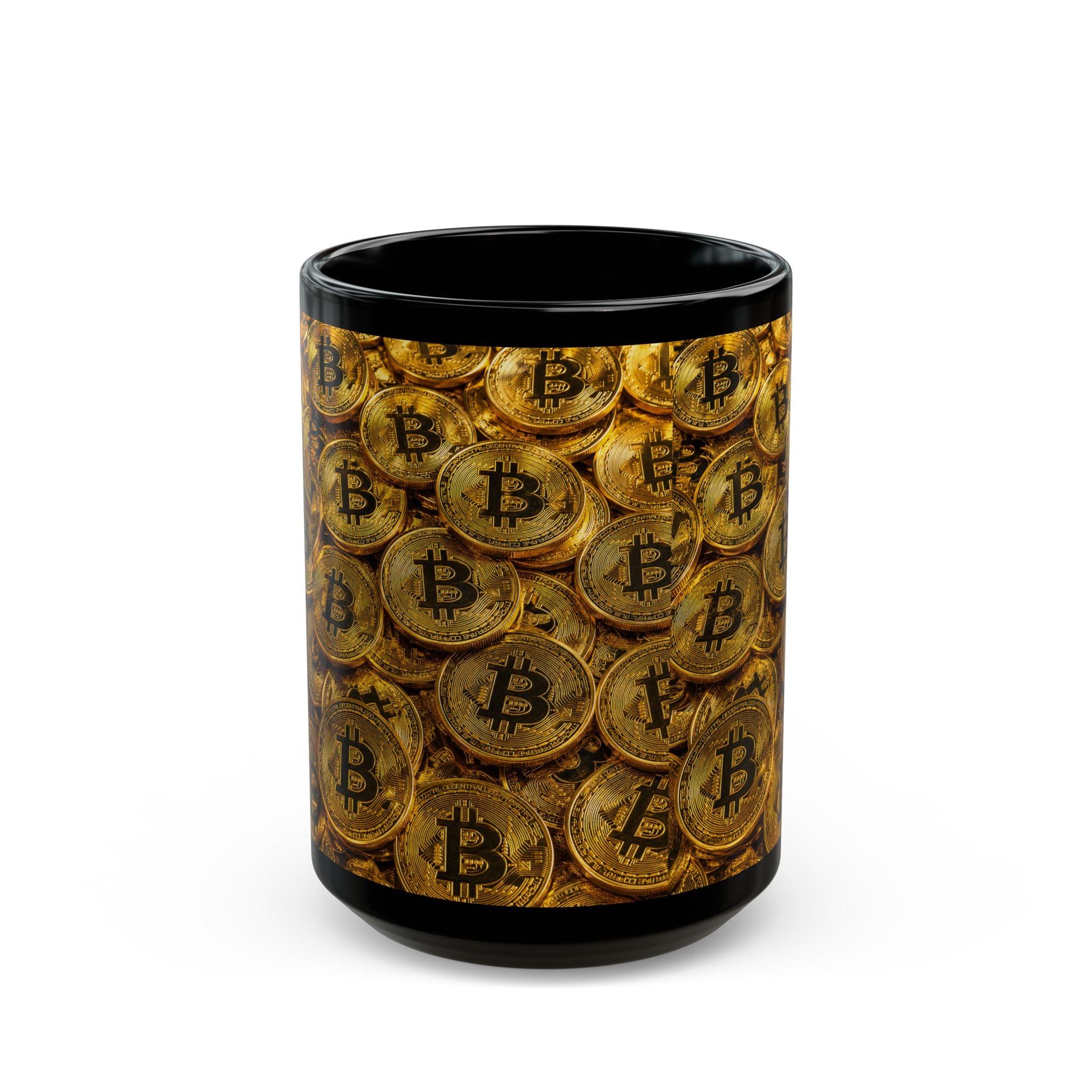 The Bitcoin King™ — Luxury Crypto Wealth Mug by The Fugly Mugly™