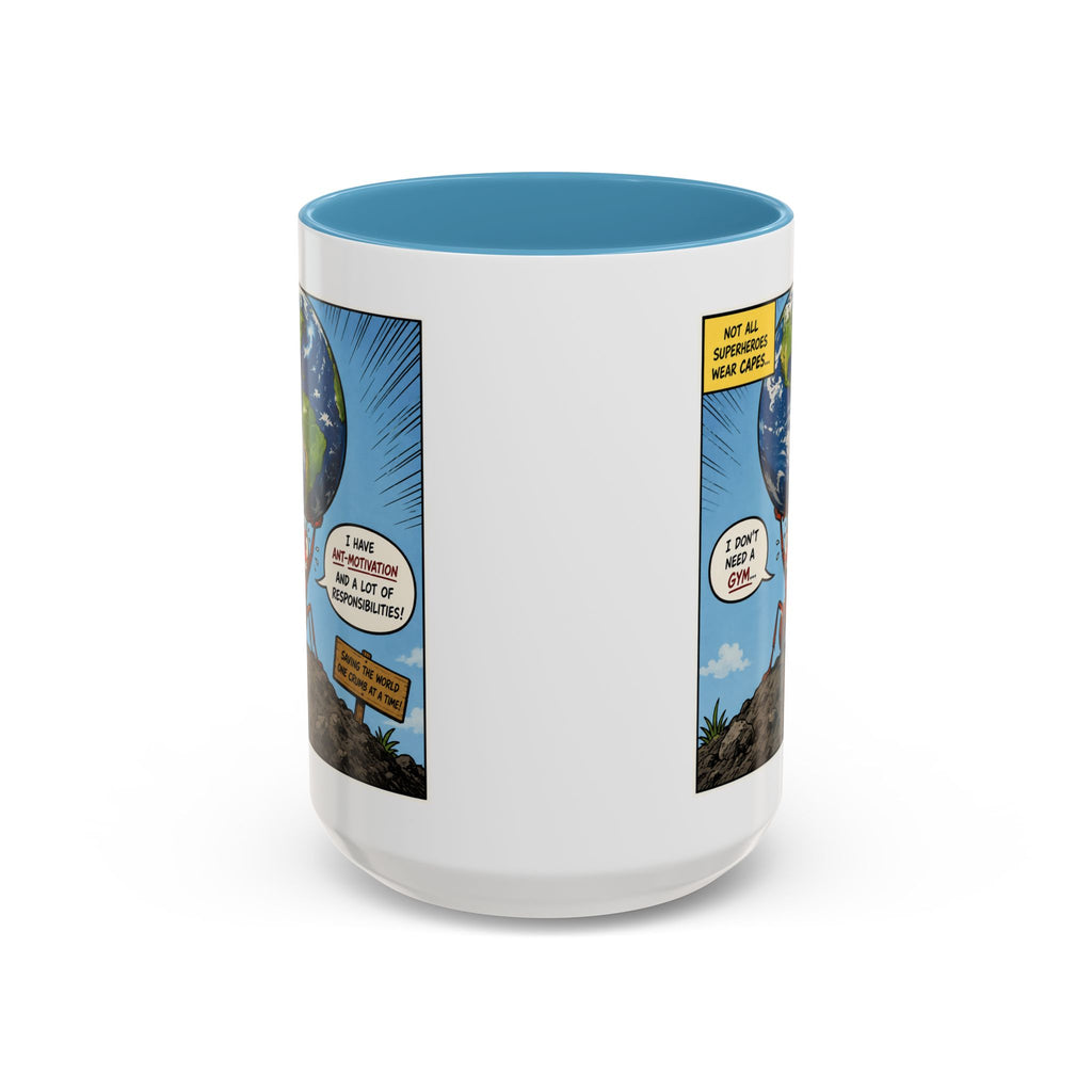 Ant-Motivation Comic Mug – Inspirational Coffee Mug | Funny Luxury Motivation Mug