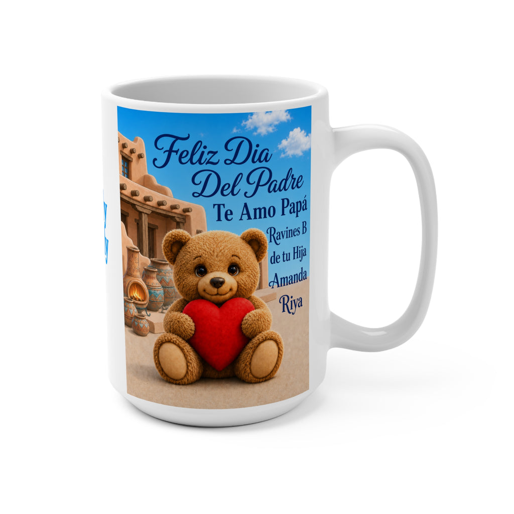Feliz Día Del Padre" Teddy Bear Love (Te Amo Papá) – The Fugly Mugly™