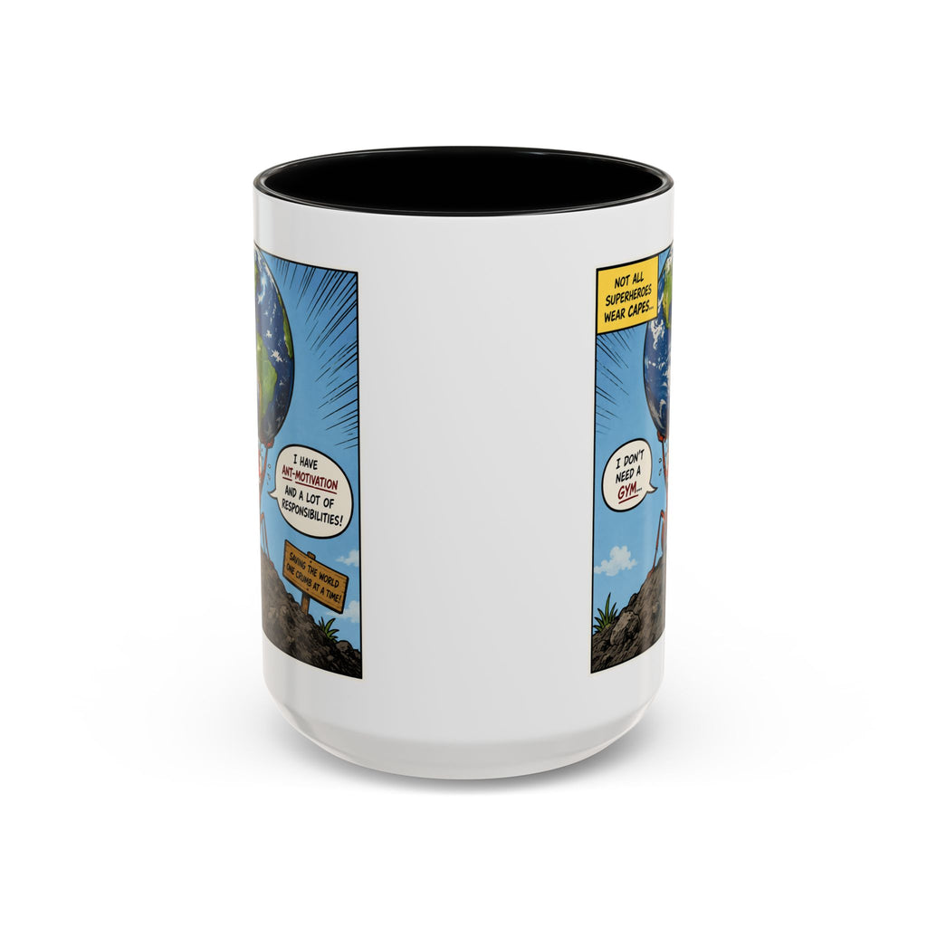 Ant-Motivation Comic Mug – Inspirational Coffee Mug | Funny Luxury Motivation Mug