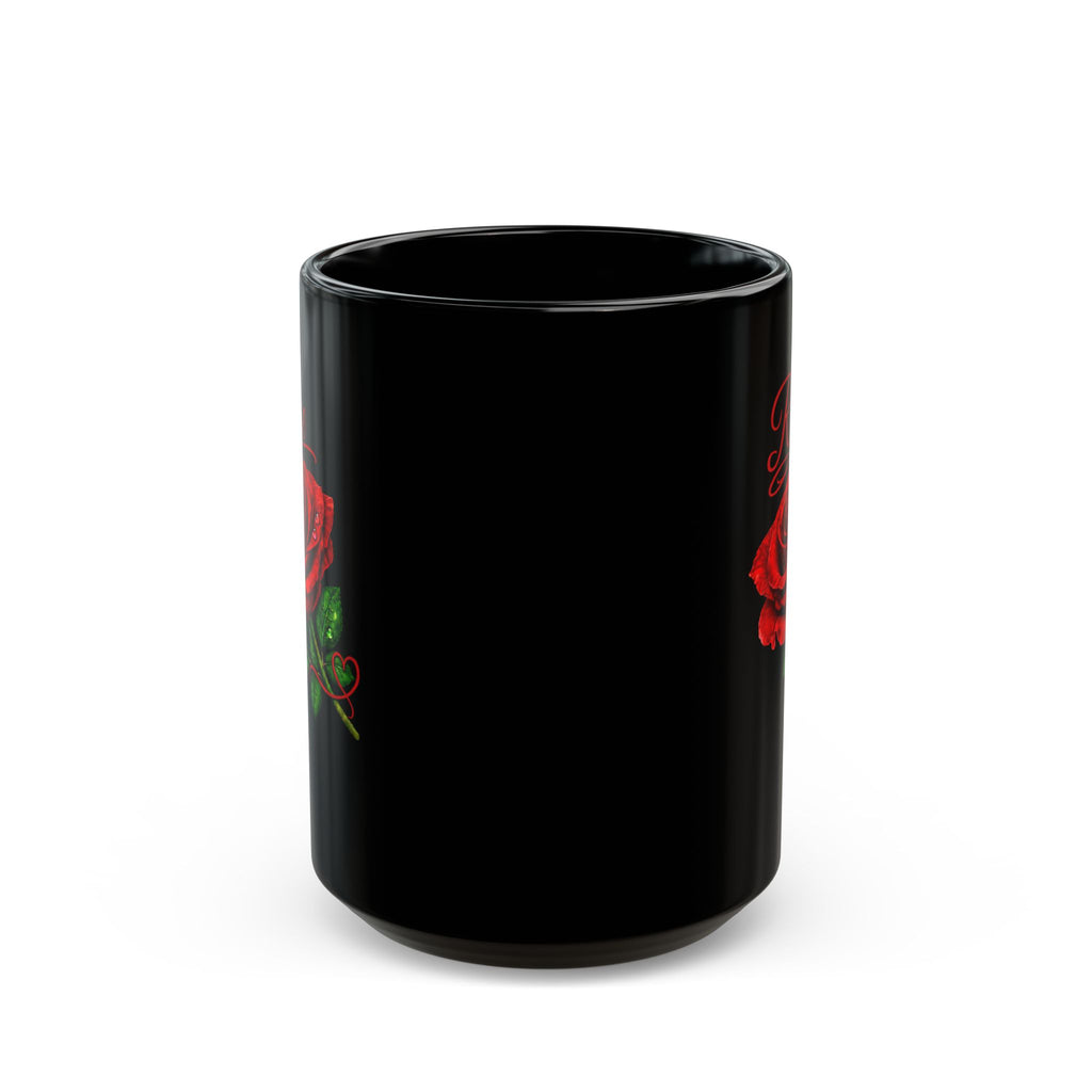 Rose – A Timeless Bloom of Love, Beauty & Grace | Luxury Floral Coffee Mug | The Fugly Mugly™
