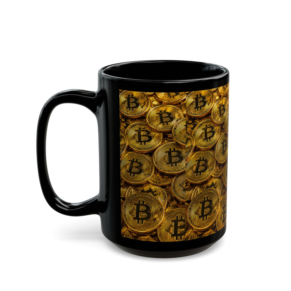 The Bitcoin King™ — Luxury Crypto Wealth Mug by The Fugly Mugly™