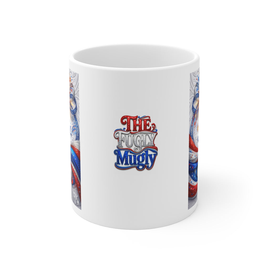 The Fugly Mugly™ | America 250 Independence Day Collector's Mug – Limited Edition Patriotic Luxury Ceramic Mug