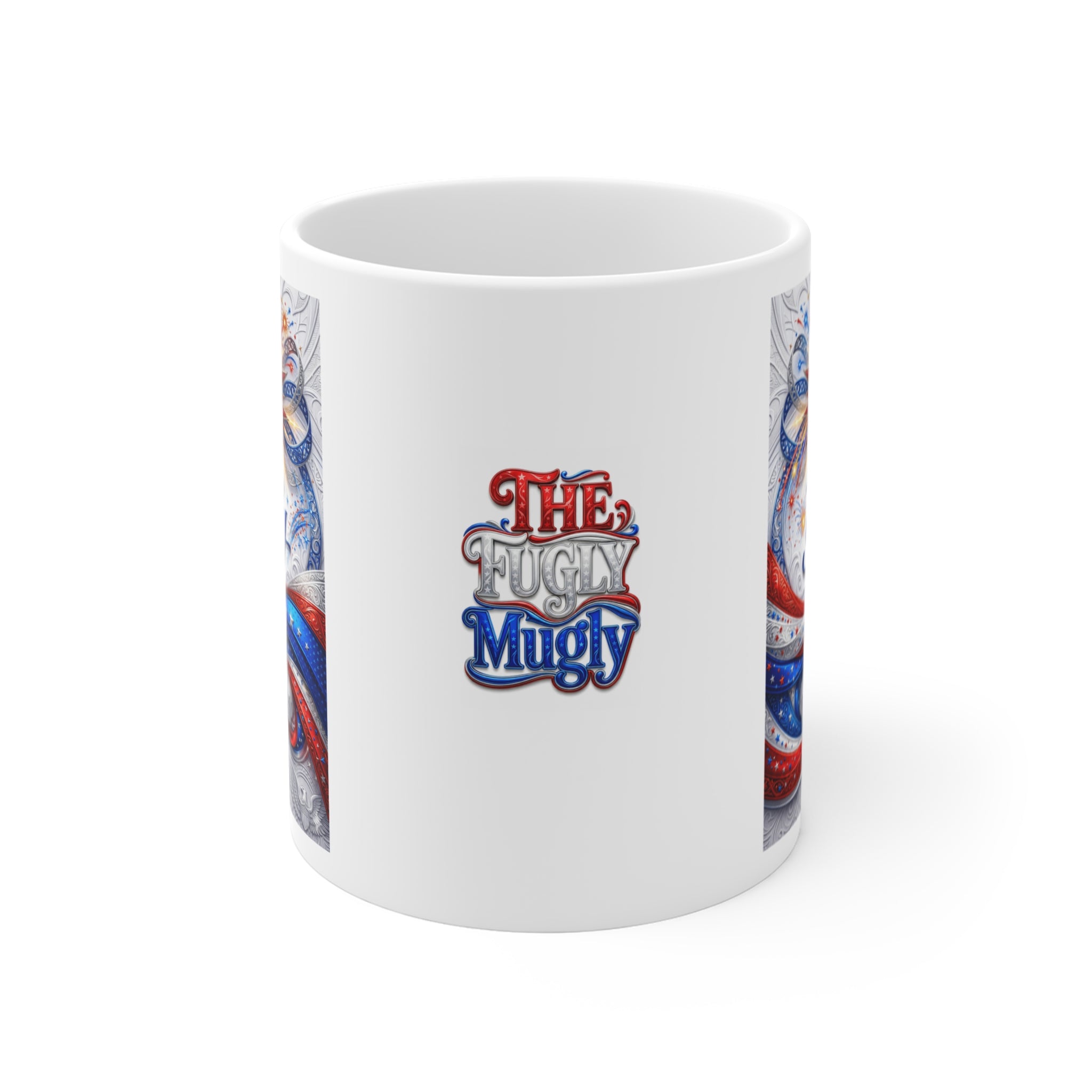 The Fugly Mugly™ | America 250 Independence Day Collector's Mug – Limited Edition Patriotic Luxury Ceramic Mug