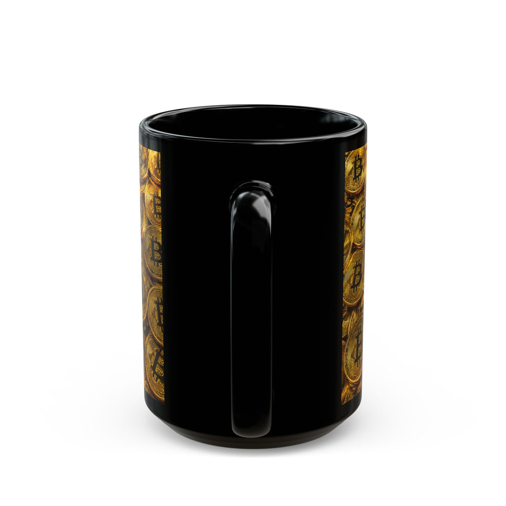 The Bitcoin King™ — Luxury Crypto Wealth Mug by The Fugly Mugly™