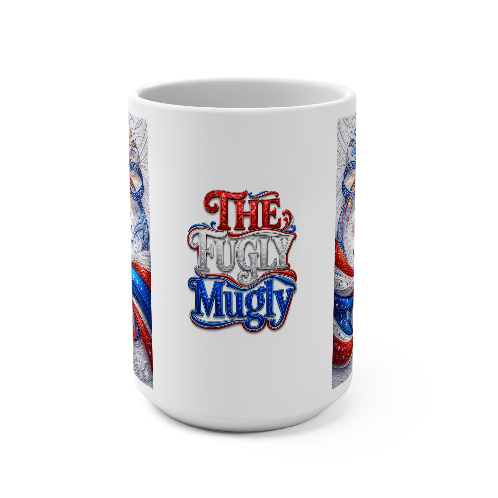 The Fugly Mugly™ | America 250 Independence Day Collector's Mug – Limited Edition Patriotic Luxury Ceramic Mug