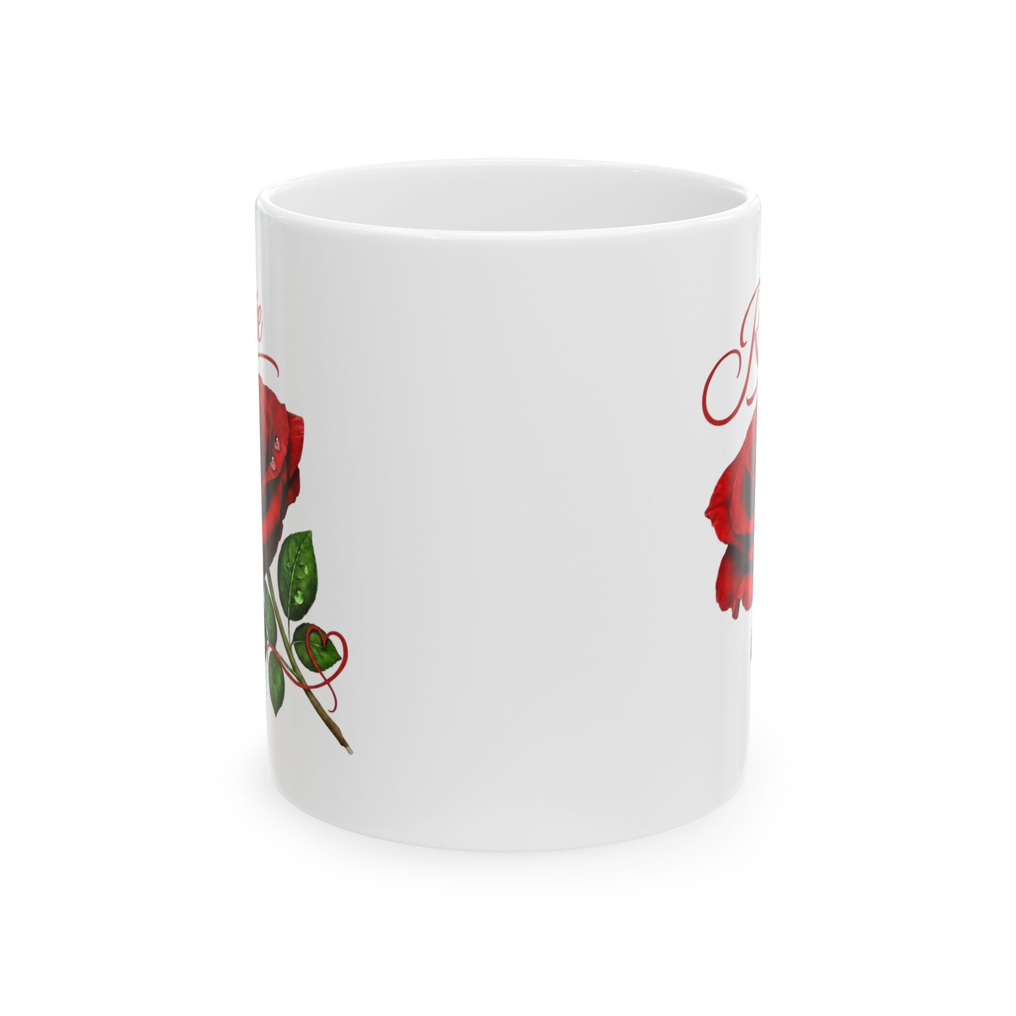 Rosie – A Name That Blossoms with Joy, Compassion & Endless Love – White Mug