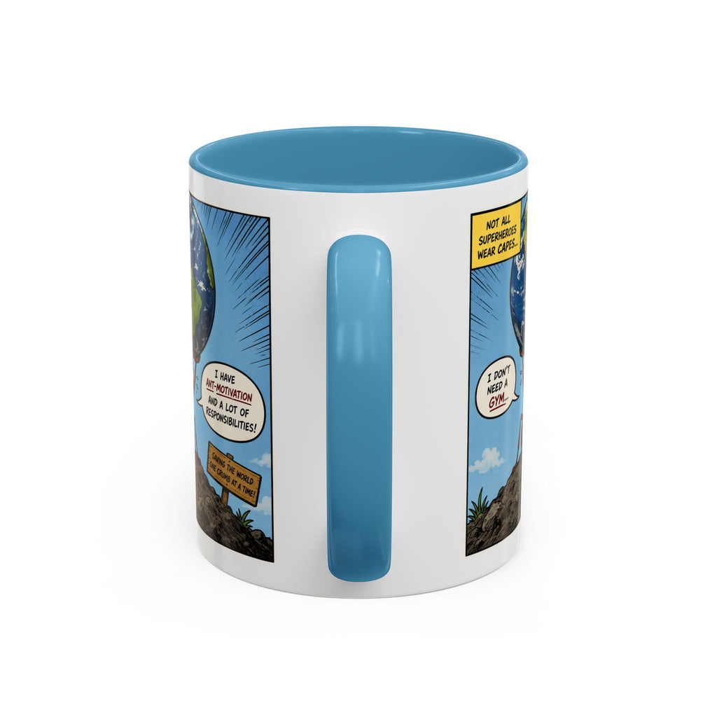 Ant-Motivation Comic Mug – Inspirational Coffee Mug | Funny Luxury Motivation Mug