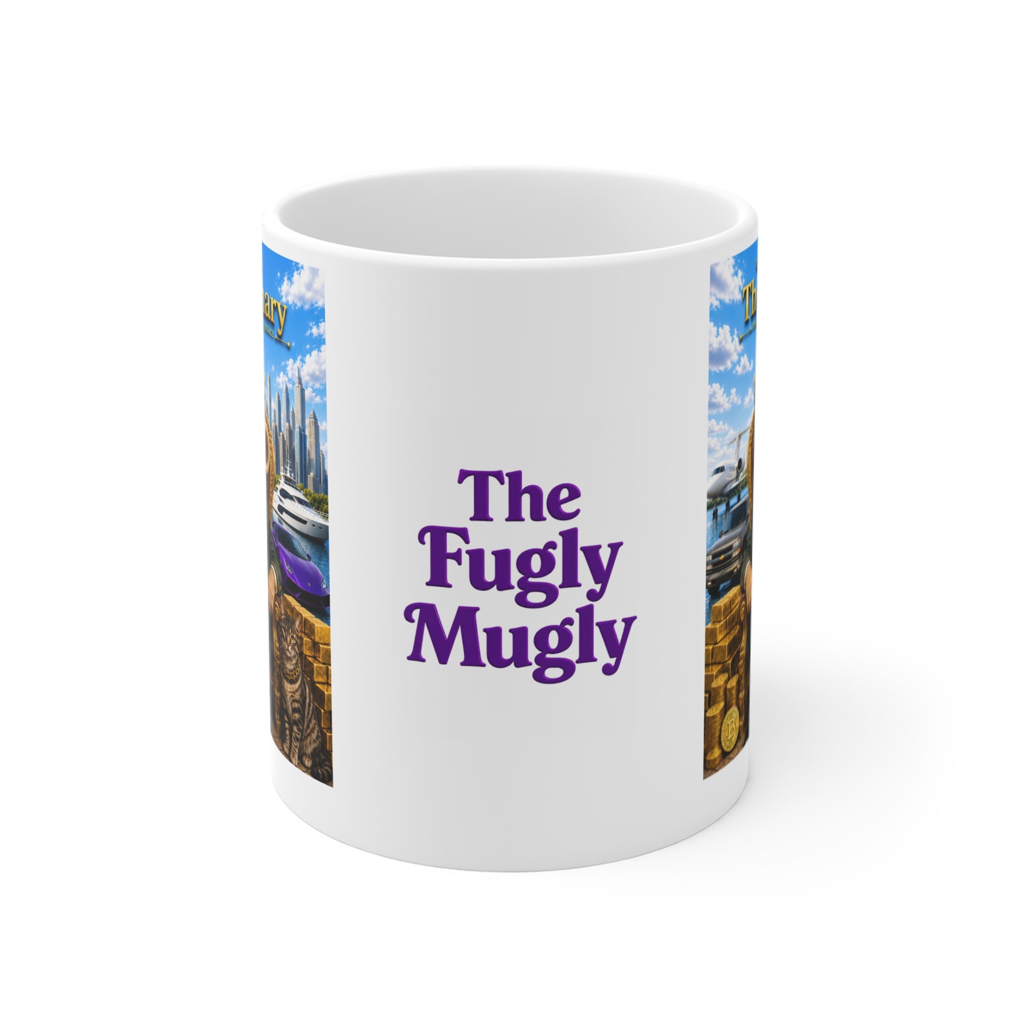 The Visionary™ Luxury White Coffee Mug – Imagination. Innovation. Impact. Legacy.