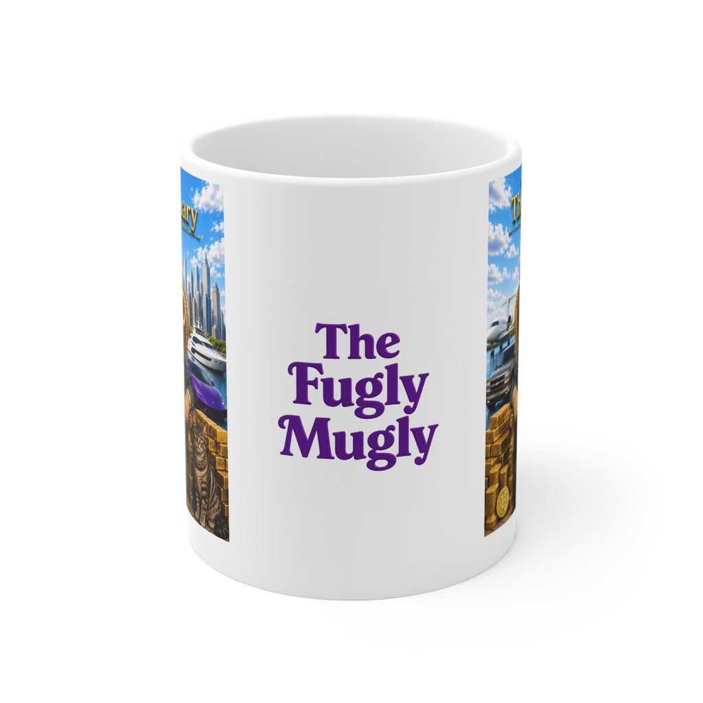 The Visionary™ Luxury White Coffee Mug – Imagination. Innovation. Impact. Legacy.