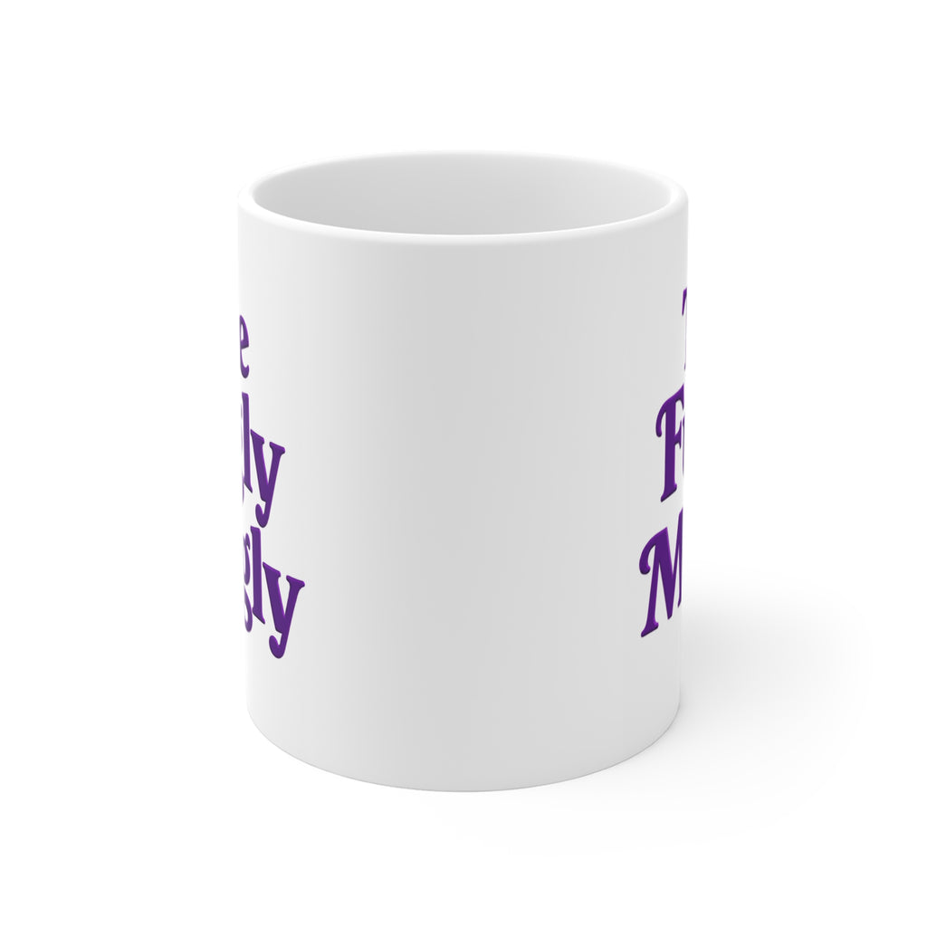 The Fugly Mugly™  The Signature White Mug ™ — Premium Simplicity, Ambition, Luxury & Identity