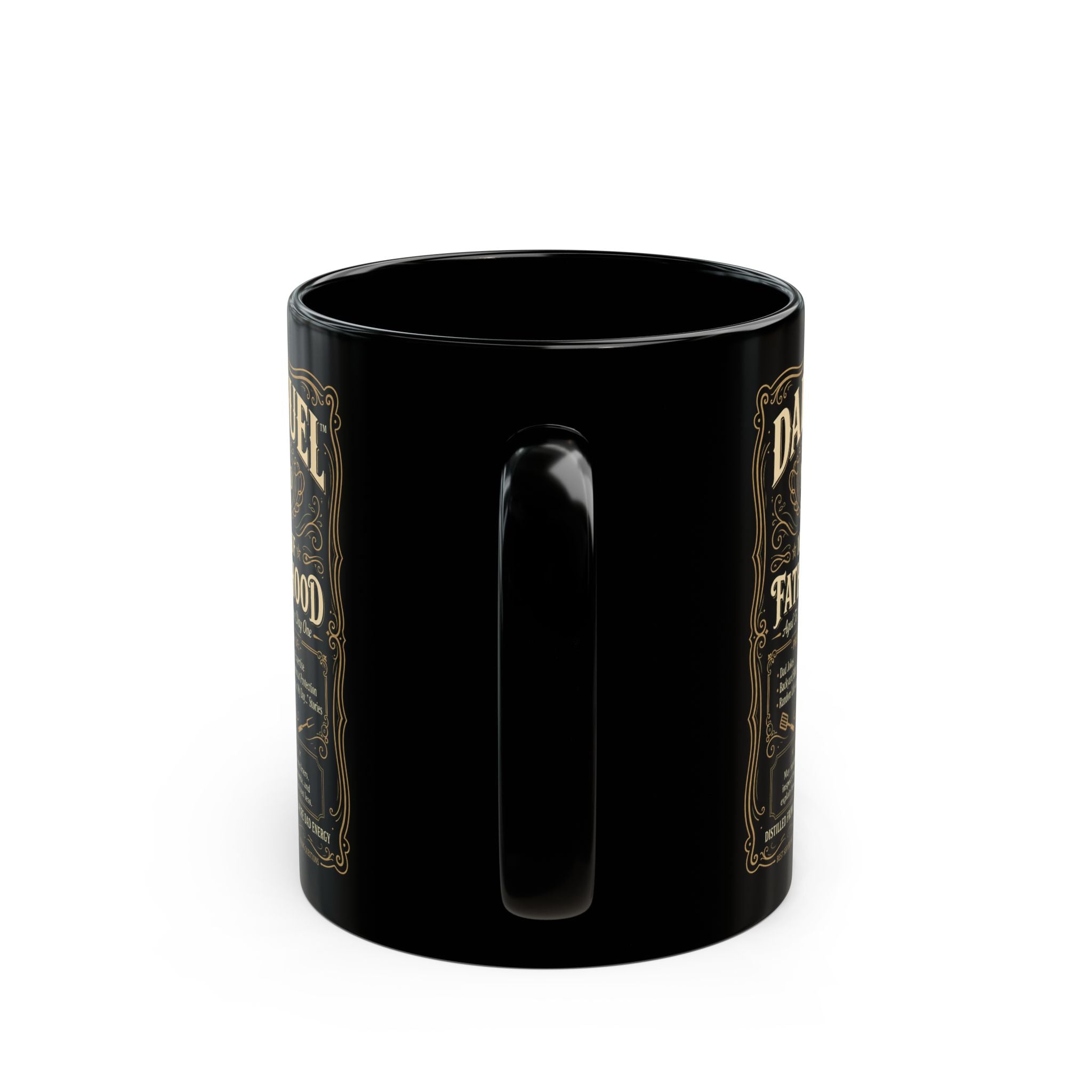 DAD FUEL™ – 100 Proof Fatherhood Premium Funny Dad Coffee Mug | Luxury BBQ Dad Mug | No.1 Dad Gift