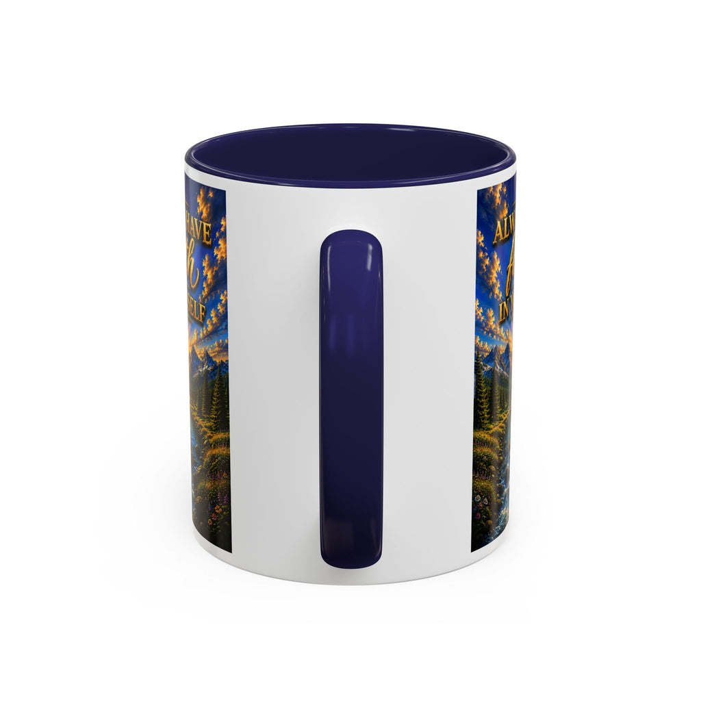 Always Have Faith in Yourself™ | Luxury Inspirational Sunrise Coffee Mug | Premium Motivational Ceramic Mug