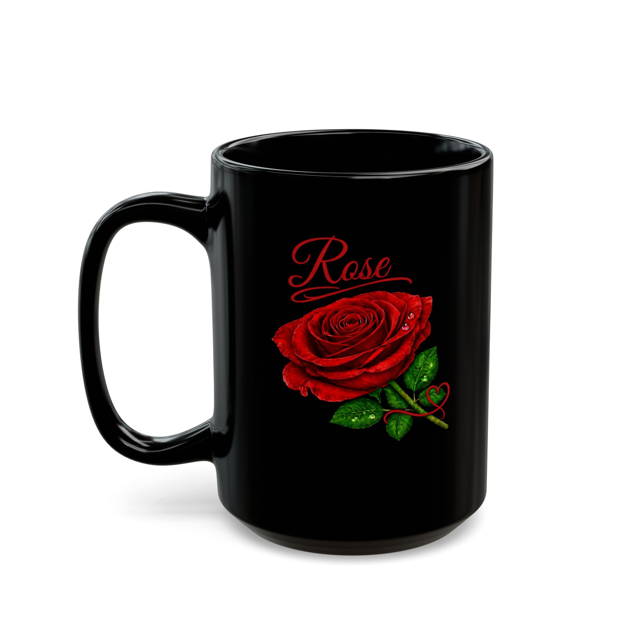 Rose – A Timeless Bloom of Love, Beauty & Grace | Luxury Floral Coffee Mug | The Fugly Mugly™