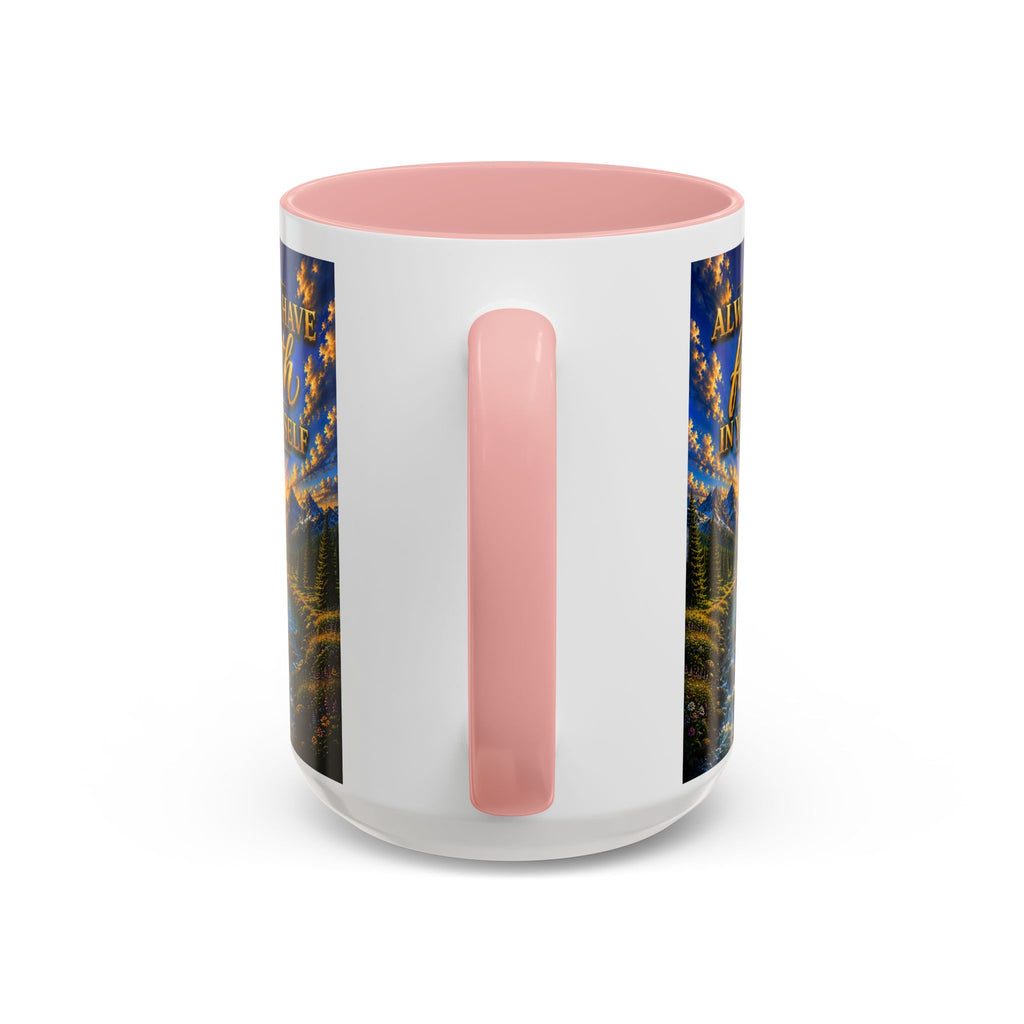 Always Have Faith in Yourself™ | Luxury Inspirational Sunrise Coffee Mug | Premium Motivational Ceramic Mug