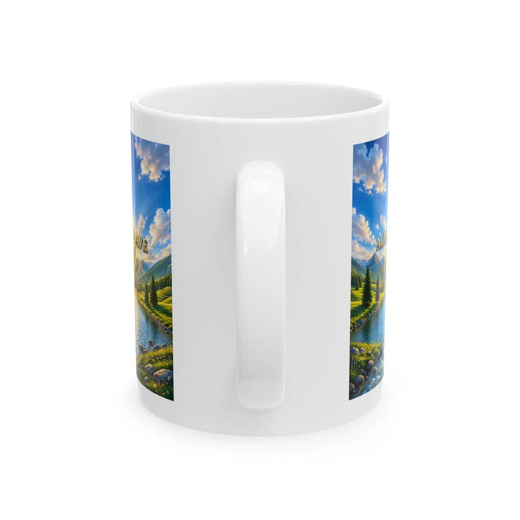 Always Have Faith in Yourself – Visionary Edition Luxury White Mug