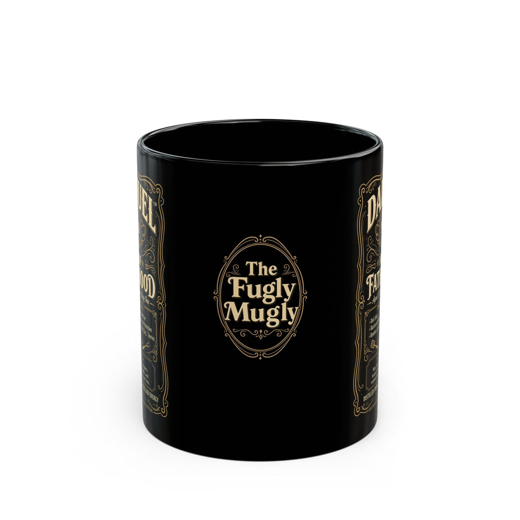 DAD FUEL™ – 100 Proof Fatherhood Premium Funny Dad Coffee Mug | Luxury BBQ Dad Mug | No.1 Dad Gift