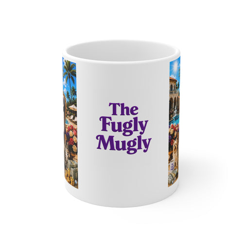 The Empress™ Luxury White Coffee Mug – Vision • Wealth • Purpose • Power