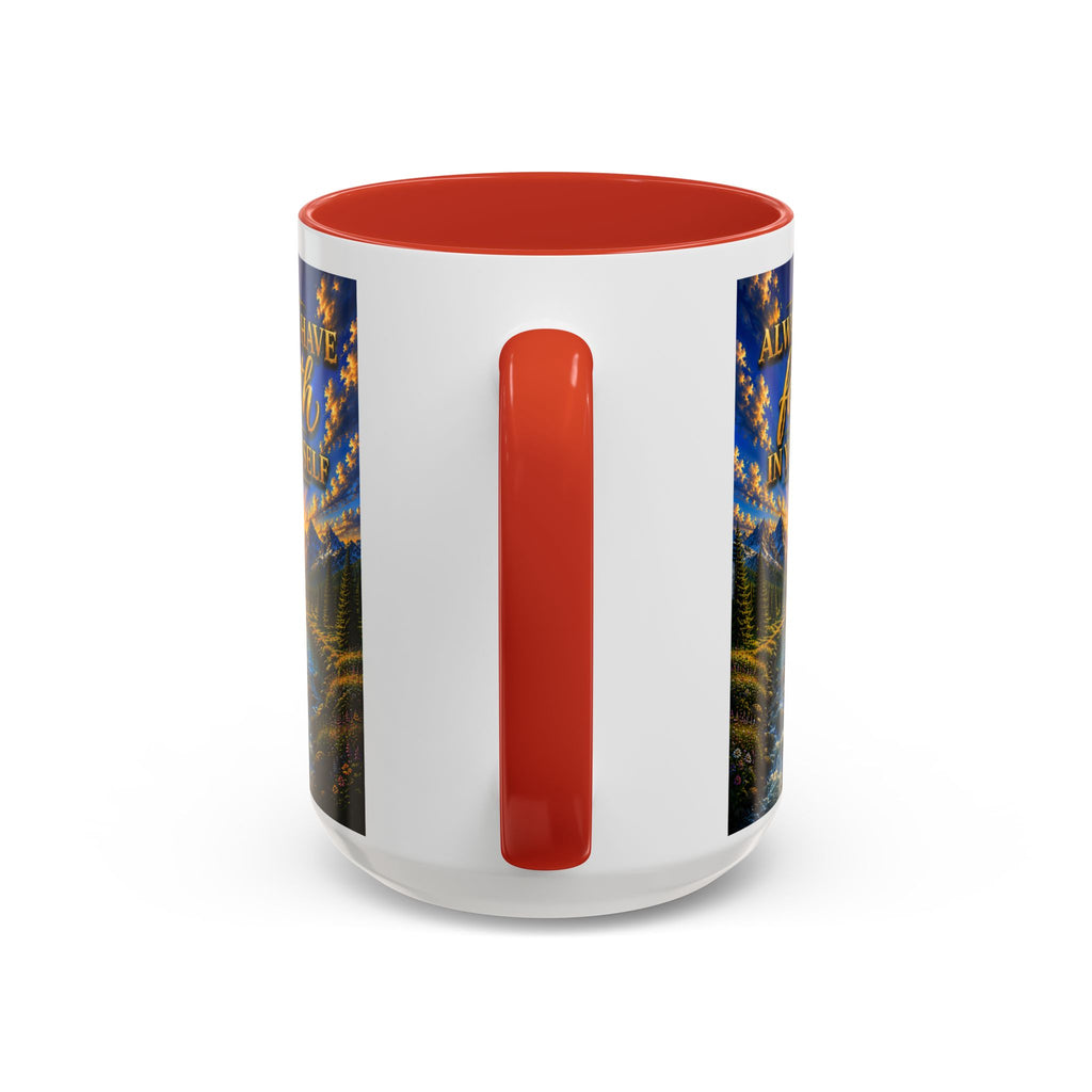 Always Have Faith in Yourself™ | Luxury Inspirational Sunrise Coffee Mug | Premium Motivational Ceramic Mug