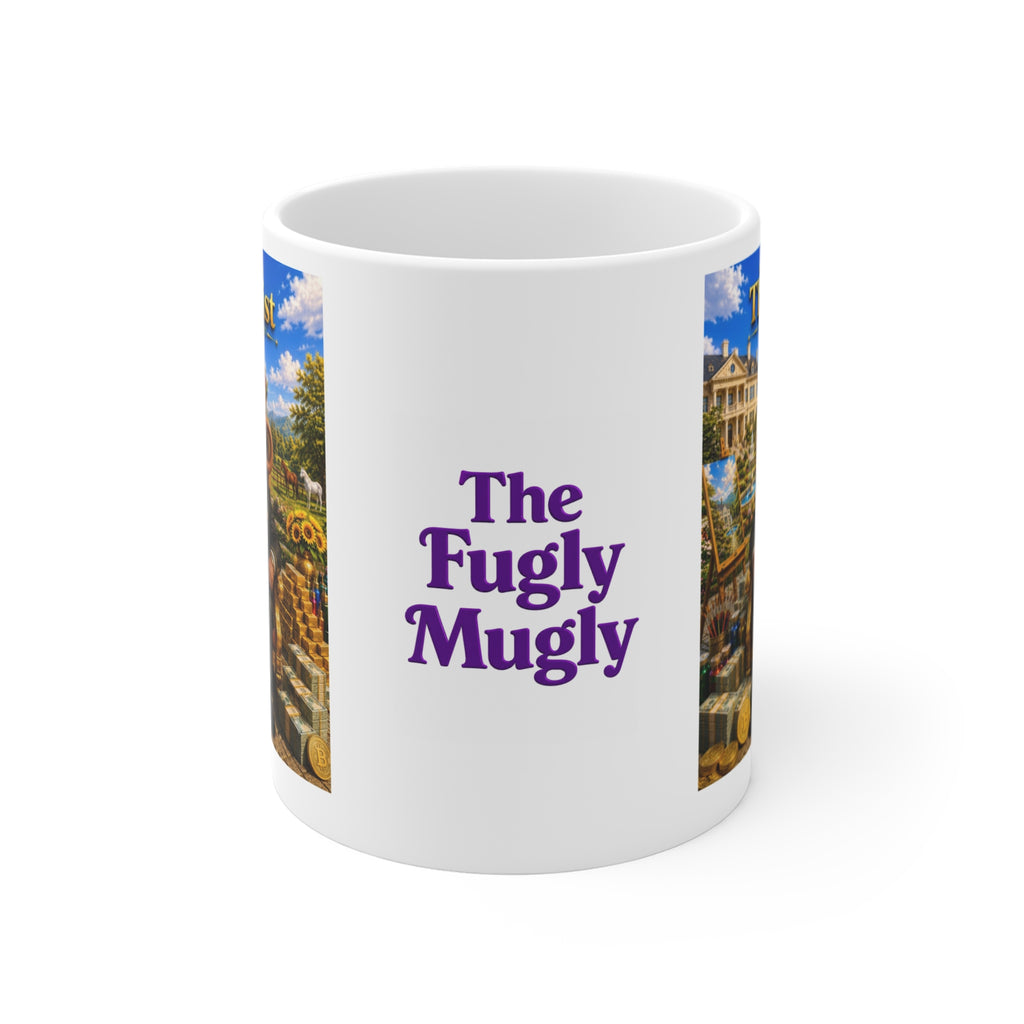 The Artist™ Luxury White Ceramic Mug – Premium Inspirational Coffee Cup | Creation • Expression • Legacy