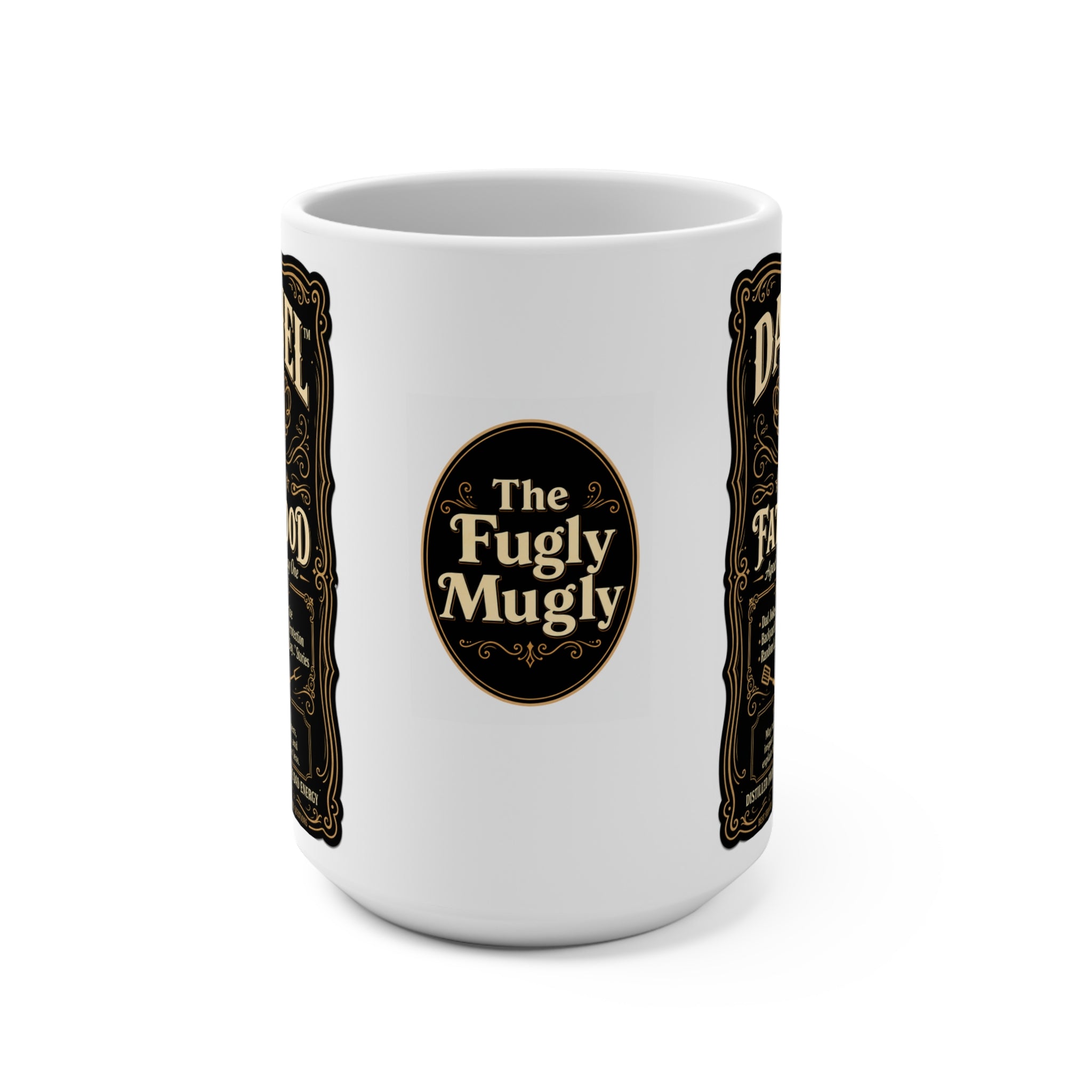 DAD FUEL™ – 100 Proof Fatherhood Premium Funny Dad Coffee Mug | Luxury BBQ Dad Mug | No.1 Dad Gift