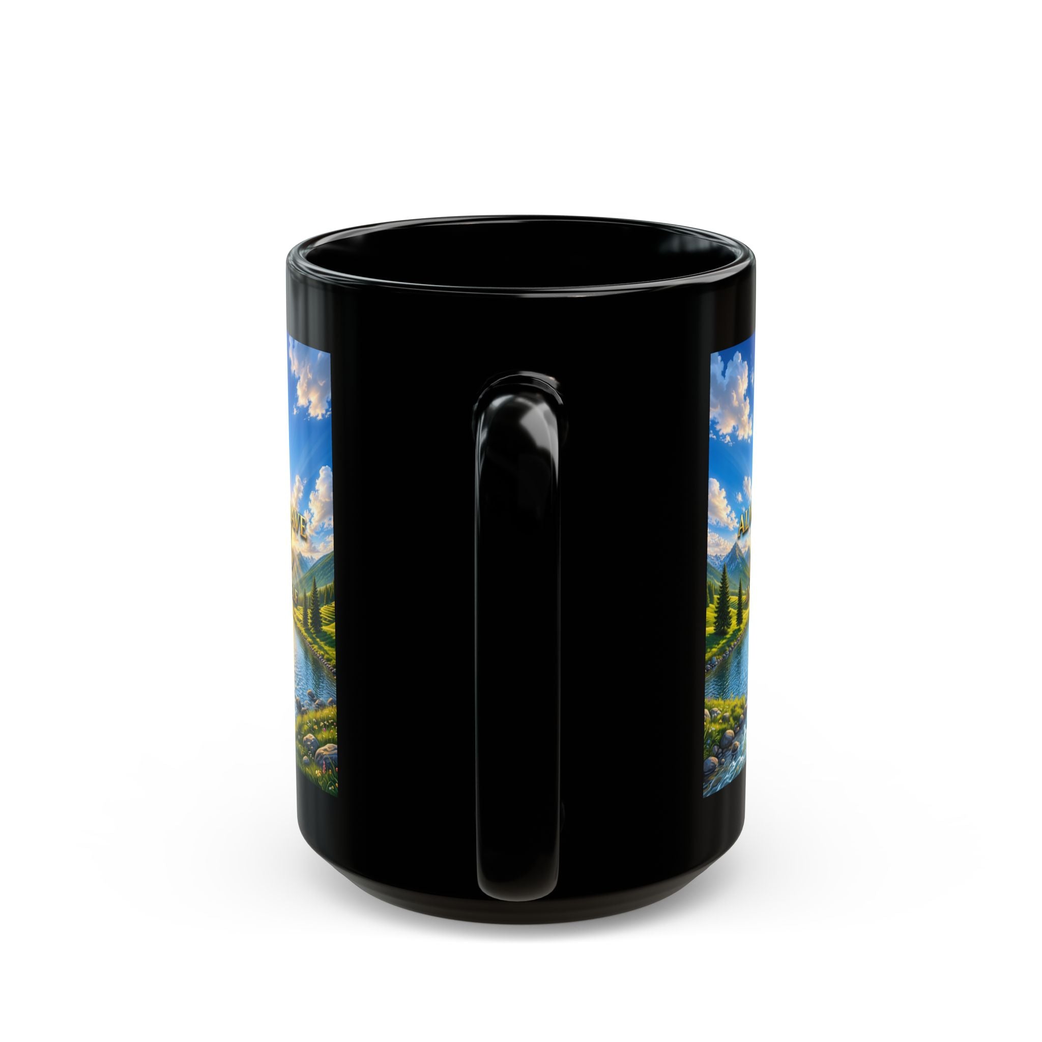 Always Have Faith in Yourself – Visionary Edition Luxury Black Mug