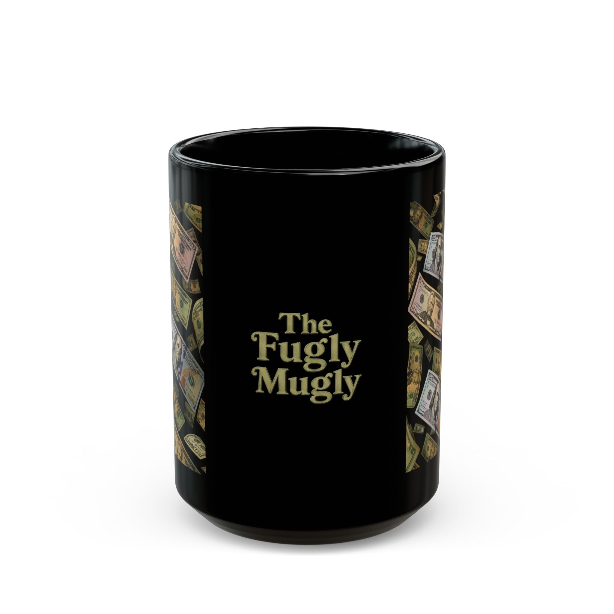 Kings Fortune™ Luxury Wealth Mug | Premium Money Coffee Mug | Wealth Mindset Gift | Luxury Black Mug | Investor Coffee Cup | Success & Ambition Mug | The Fugly Mugly™