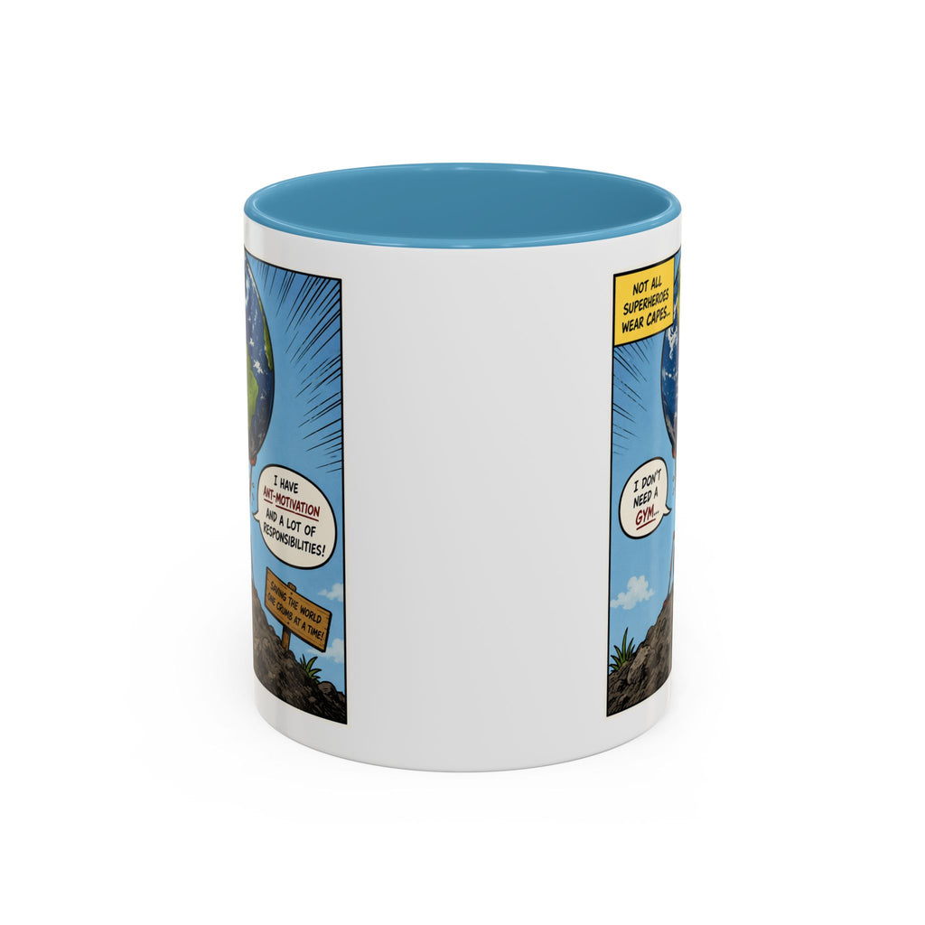 Ant-Motivation Comic Mug – Inspirational Coffee Mug | Funny Luxury Motivation Mug