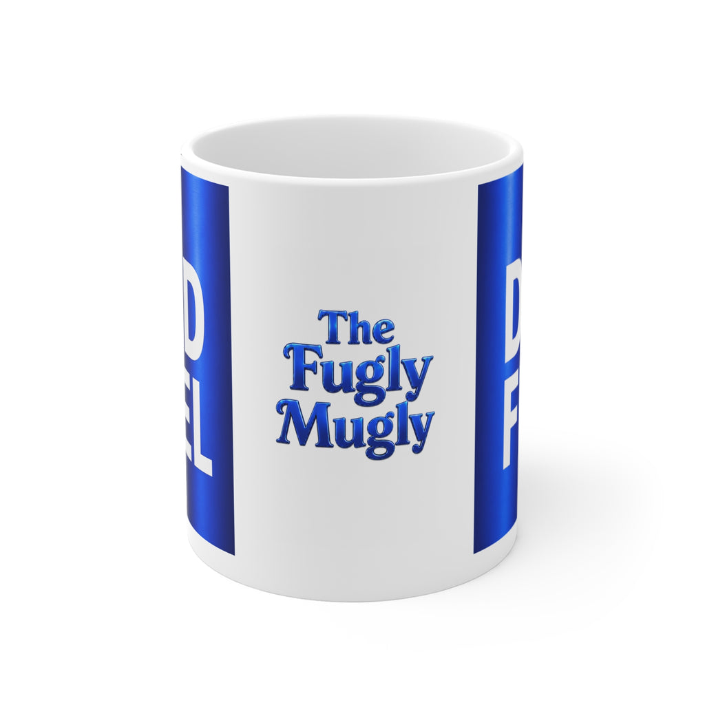 DAD FUEL™ by The Fugly Mugly – Premium Luxury Coffee Mug for Fathers, Kings of the Grill, Family Leaders & Coffee Lovers