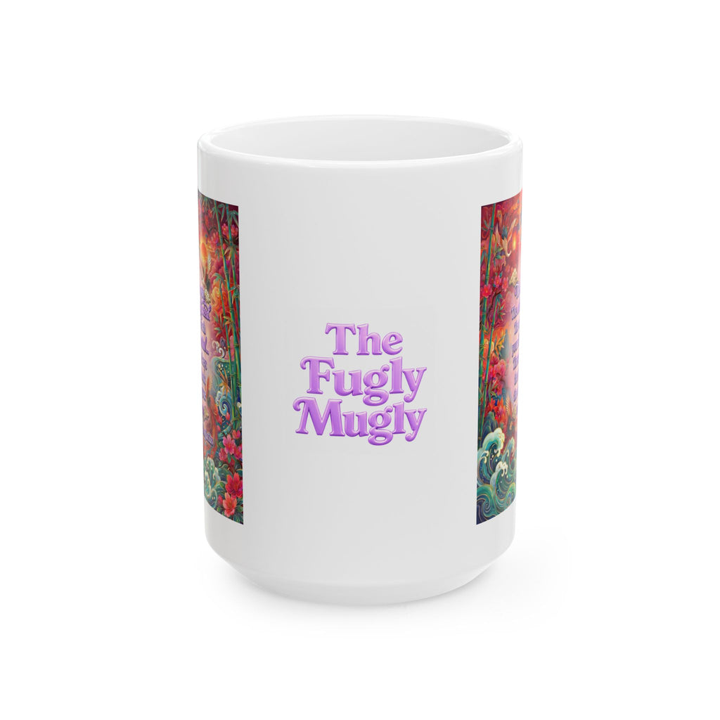 The Keys to Excellence – Confucius Wisdom White Mug | Luxury Philosophy Coffee Mug