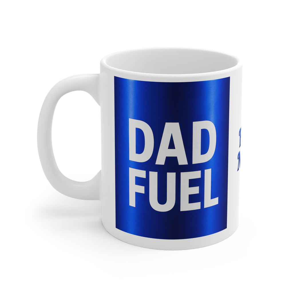 DAD FUEL™ by The Fugly Mugly – Premium Luxury Coffee Mug for Fathers, Kings of the Grill, Family Leaders & Coffee Lovers