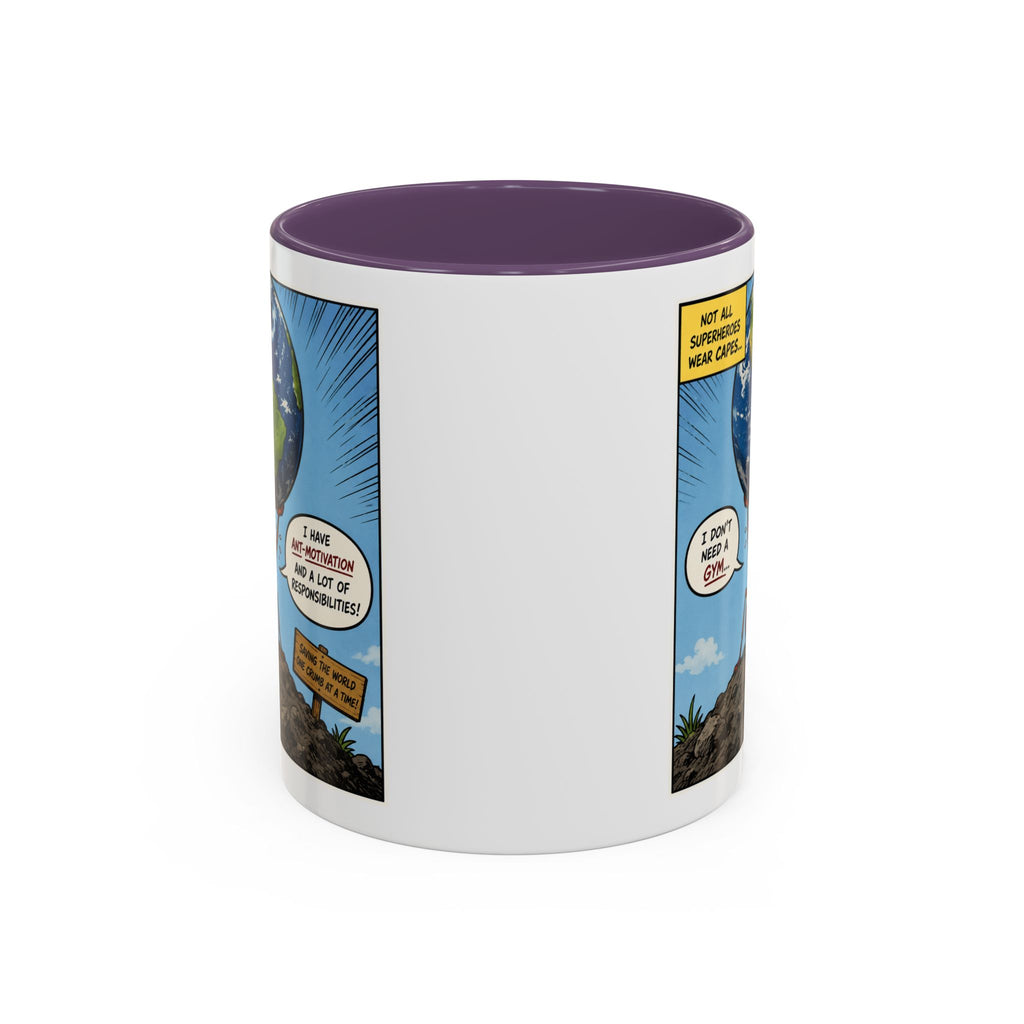 Ant-Motivation Comic Mug – Inspirational Coffee Mug | Funny Luxury Motivation Mug