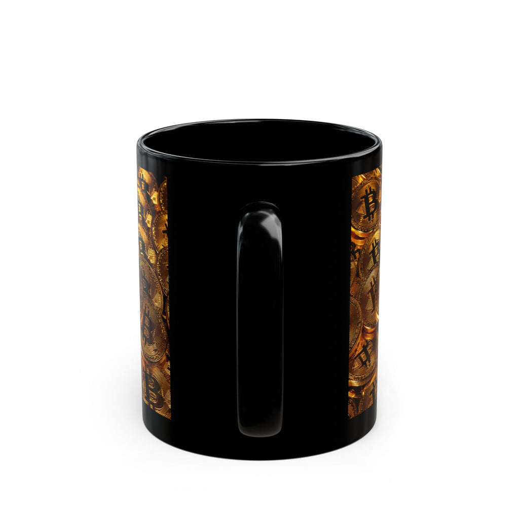 The Bitcoin King™ — Luxury Crypto Wealth Mug by The Fugly Mugly™