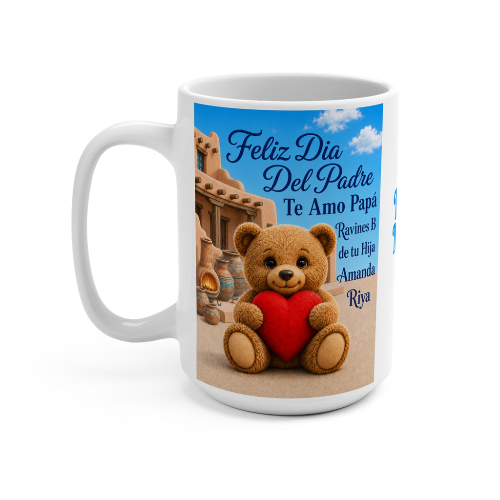 Feliz Día Del Padre" Teddy Bear Love (Te Amo Papá) – The Fugly Mugly™