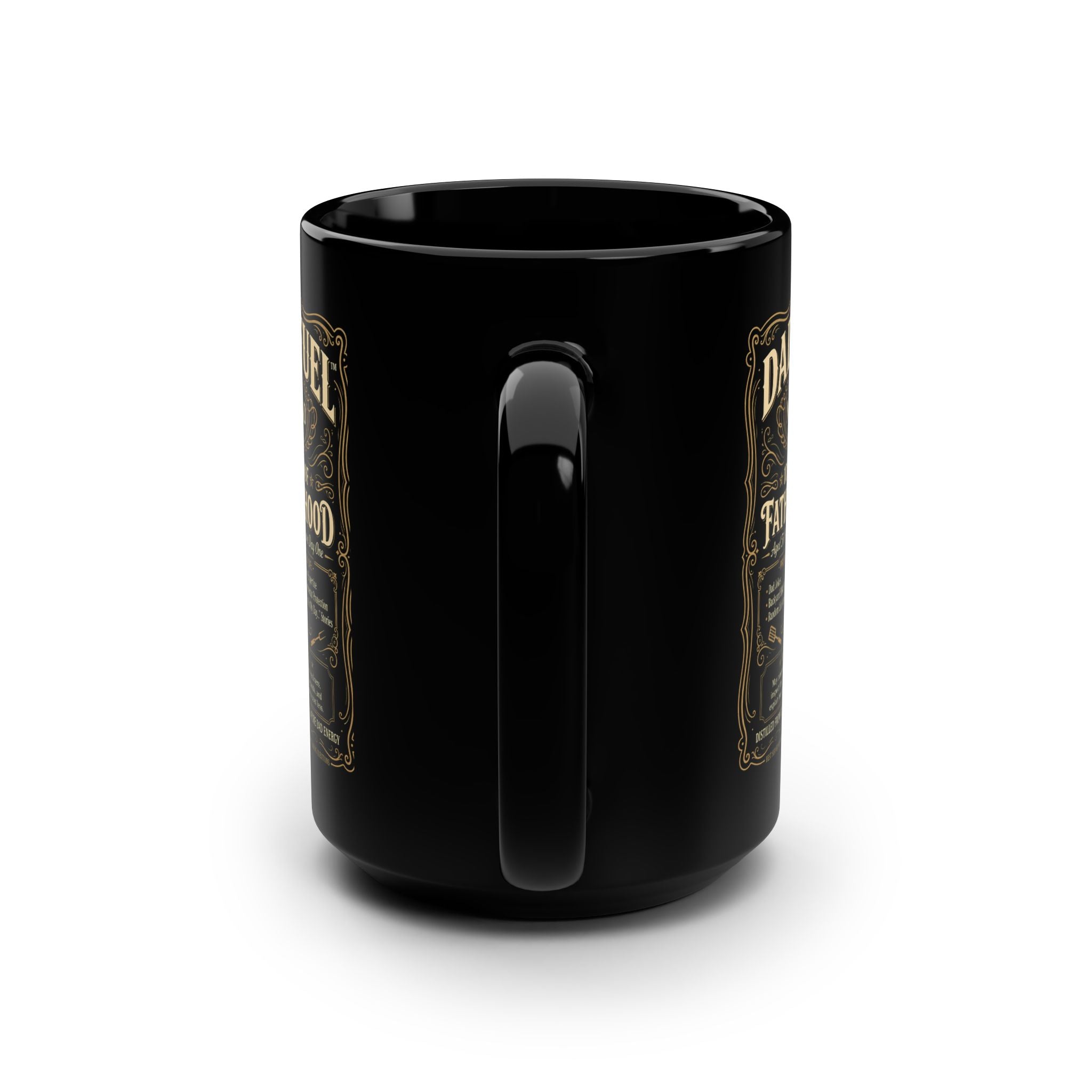 DAD FUEL™ – 100 Proof Fatherhood Premium Funny Dad Coffee Mug | Luxury BBQ Dad Mug | No.1 Dad Gift