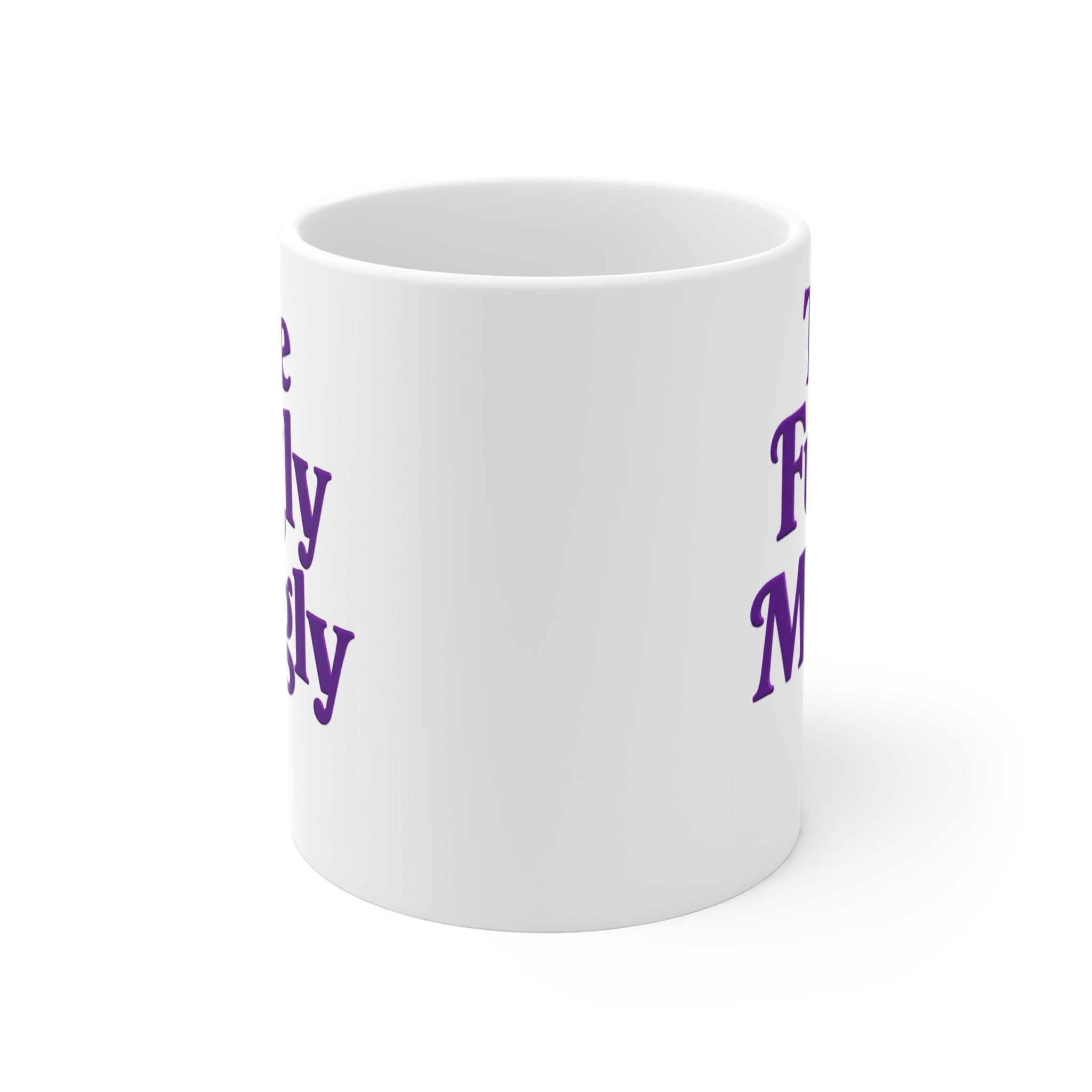 The Signature White Mug ™ — Premium Simplicity, Ambition, Luxury & Identity