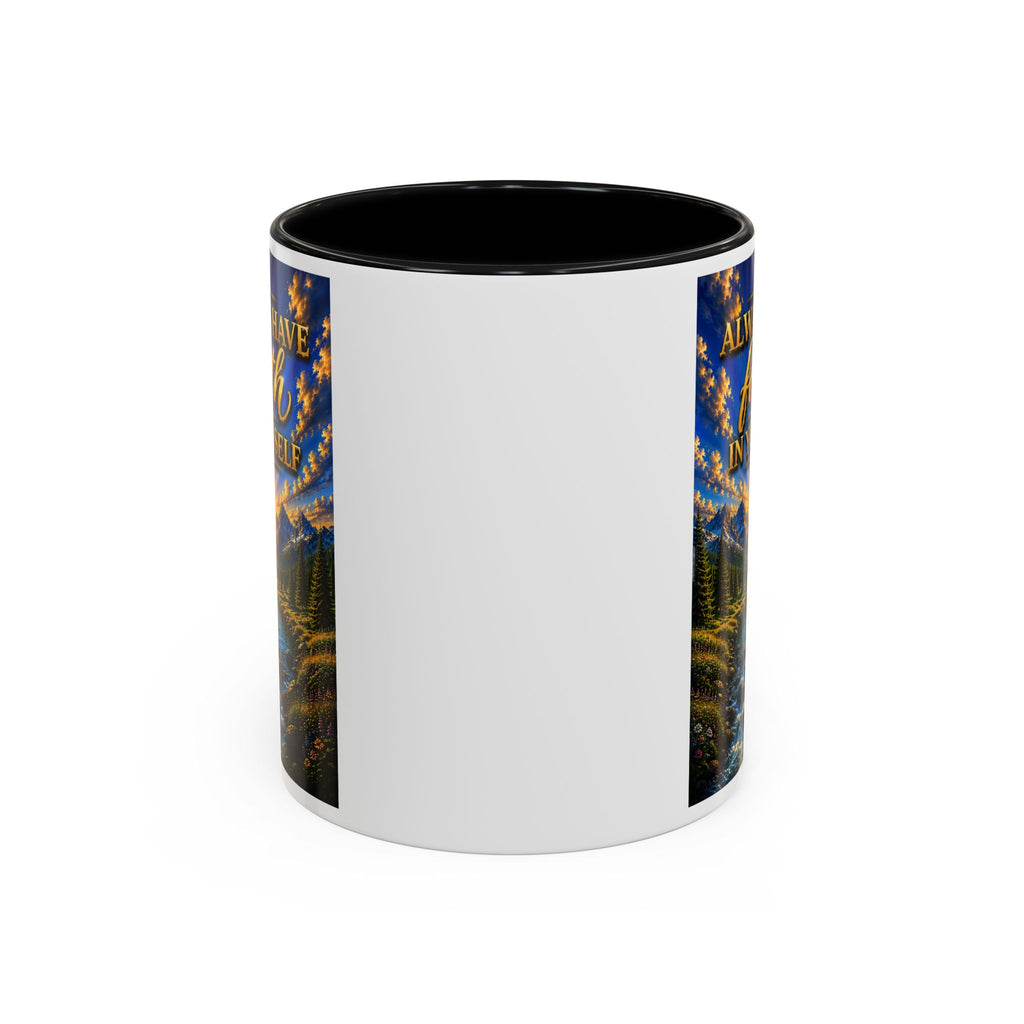 Always Have Faith in Yourself™ | Luxury Inspirational Sunrise Coffee Mug | Premium Motivational Ceramic Mug
