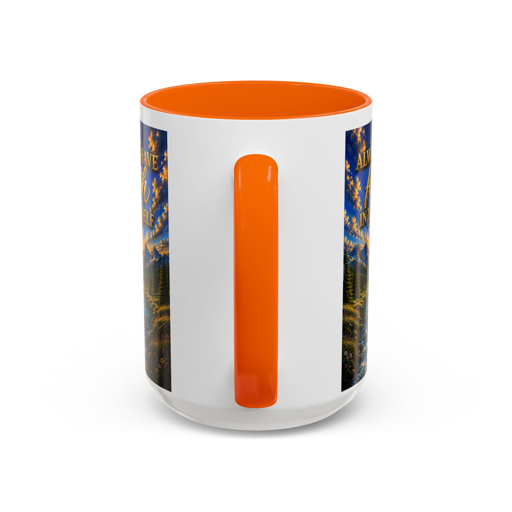 Always Have Faith in Yourself™ | Luxury Inspirational Sunrise Coffee Mug | Premium Motivational Ceramic Mug