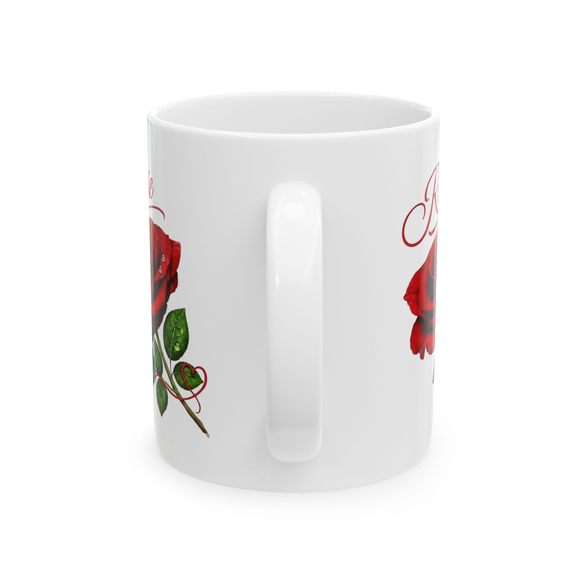 Rosie – A Name That Blossoms with Joy, Compassion & Endless Love – White Mug